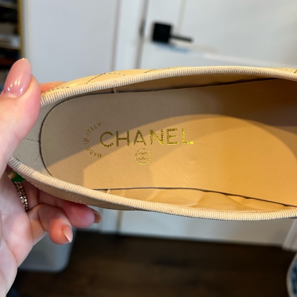 Quilted ballet flat - Picture 3 of 14